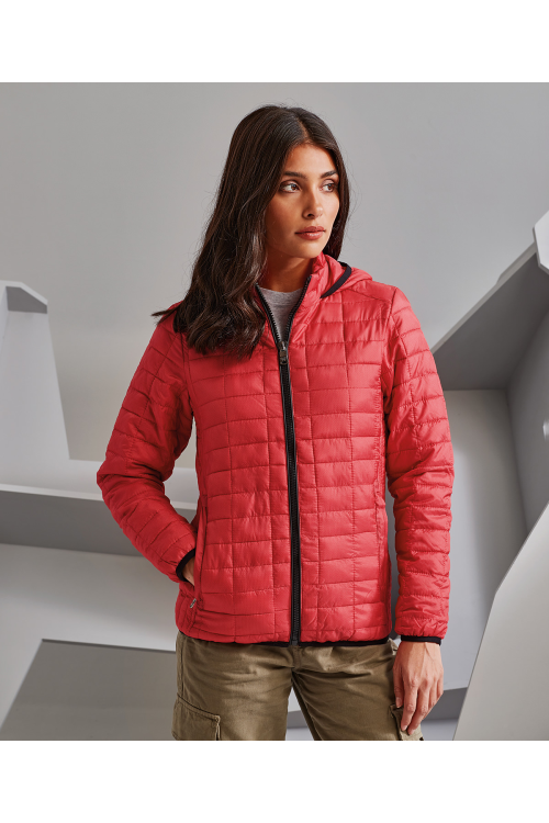 Veste à capuche Honeycomb femme