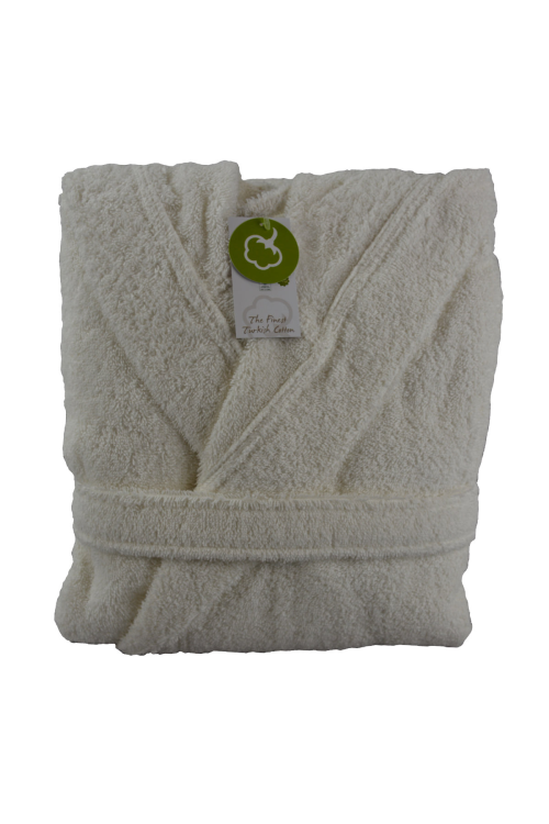 ARTG organic peignoir gaufré à capuche