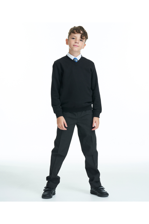 Sweat-shirt à col en V pour enfants Academy