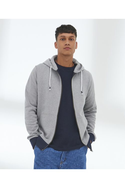 Sweat à capuche zippé Okavango