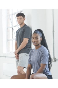 T-shirt urbain décontracté chiné