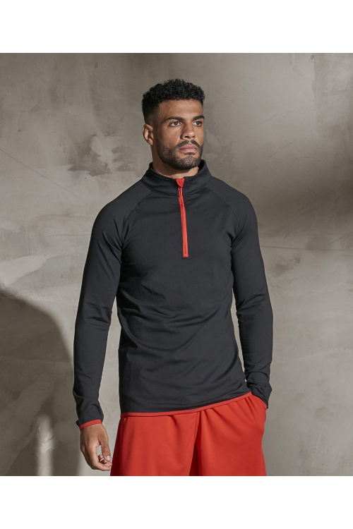 Pull 1/2 zip Cool pour homme