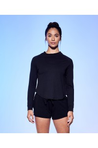 T-shirt à dos croisé pour femme