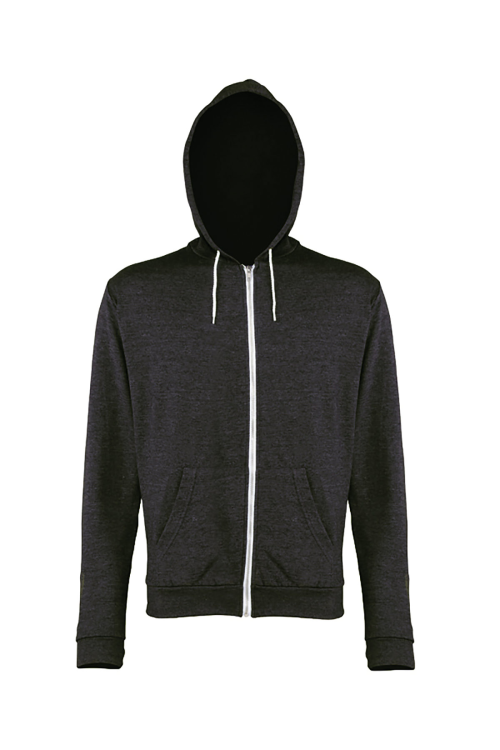 Sweat à capuche zippé Heather