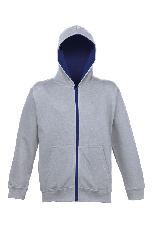 Sweat-shirt zippé à capuche Varsity Enfant