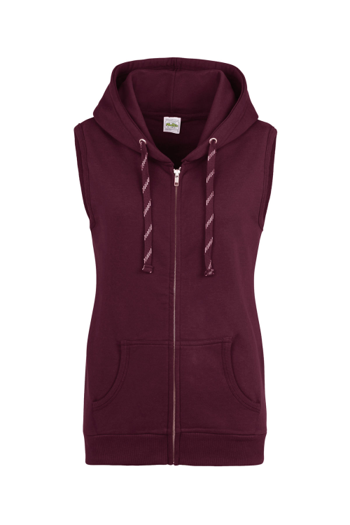 Sweat à capuche sans manches Girlie