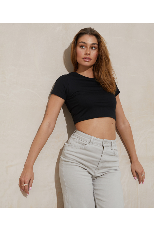 T-shirt court Girlie Tri-Blend