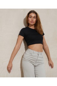 T-shirt court Girlie Tri-Blend