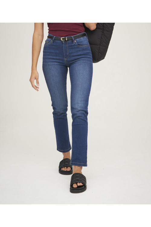Jean droit Katy pour femme