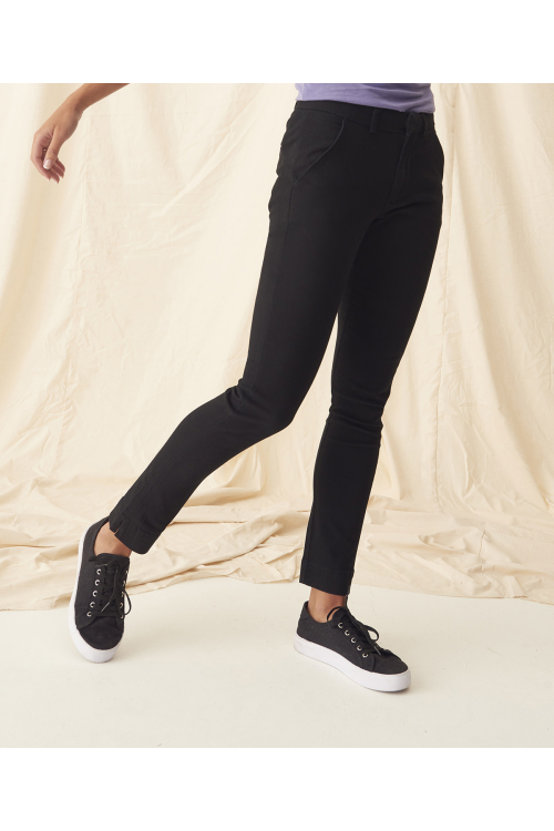 Pantalon chino slim Lily