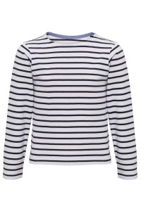 T-shirt marinière « coastal » enfant à manches longues