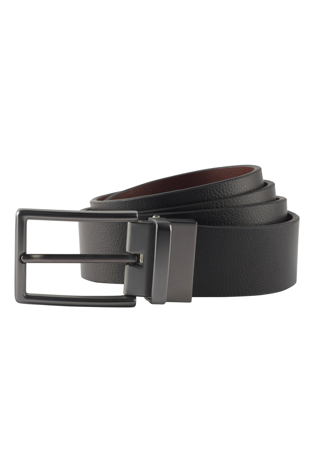 Ceinture homme double sens en cuir