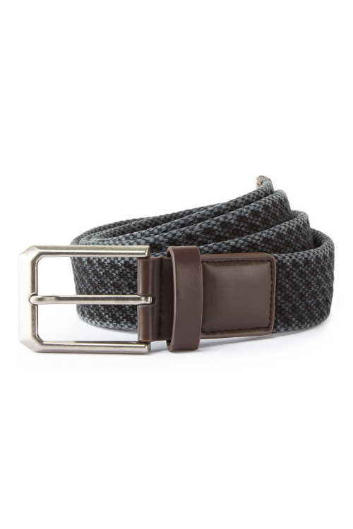 Ceinture homme effet délavé vintage en toile