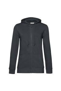 B&C Organic Zipped Hood /women