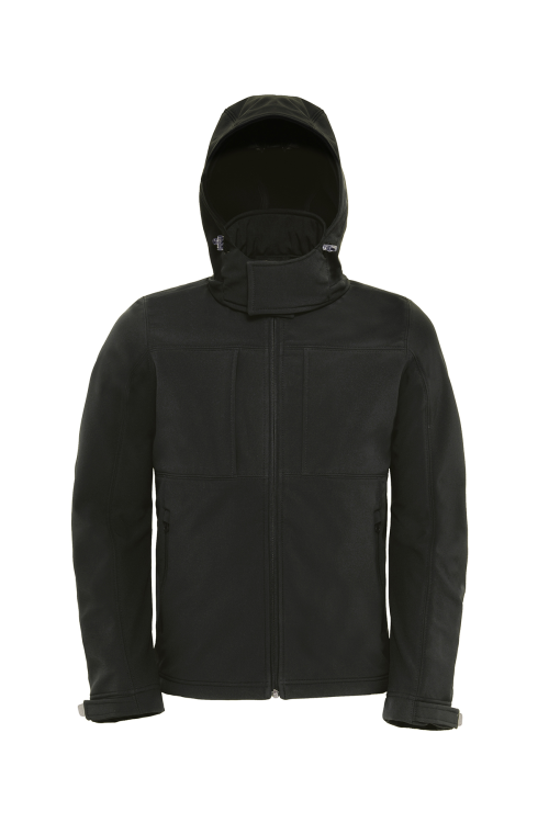 B&C Hooded softshell /men