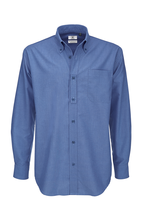 B&C Oxford manches longues /men