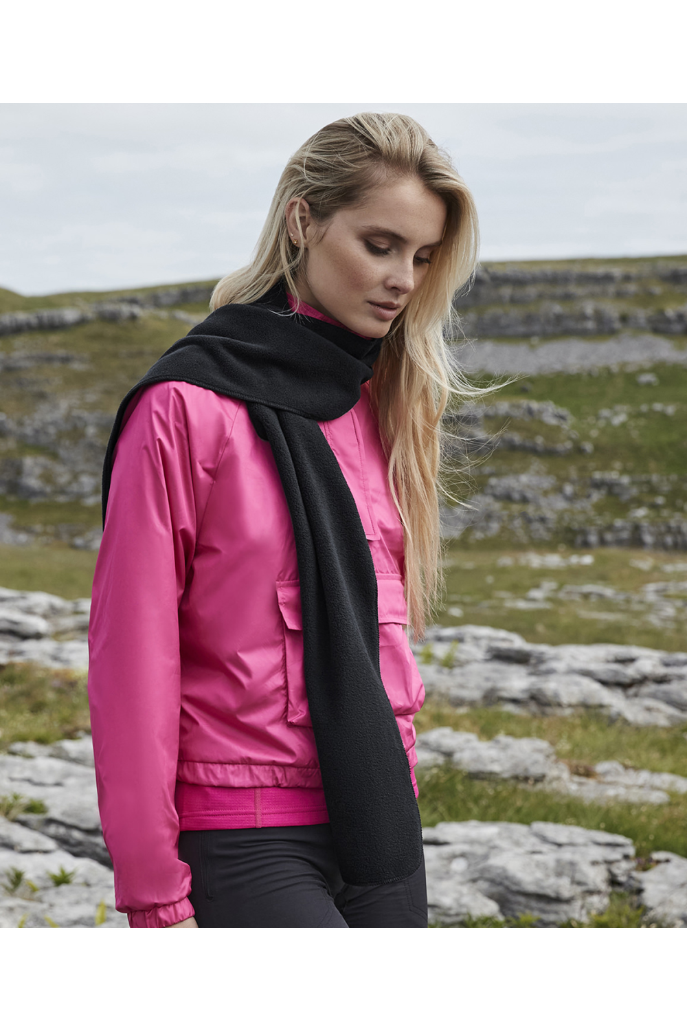 Écharpe en Polaire Recyclée