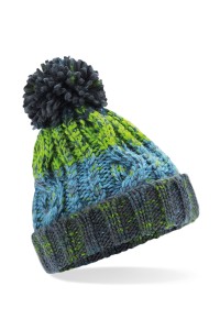 Bonnet enfant à pompon tire-bouchon