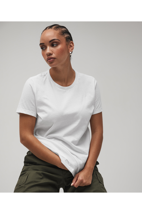 T-shirt femme ample manches courtes