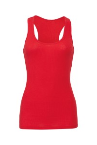 Débardeur à buste long et dos nageur en côte 2x1