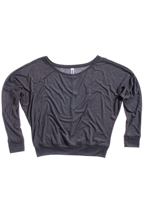 T-shirt à manches longues flowy