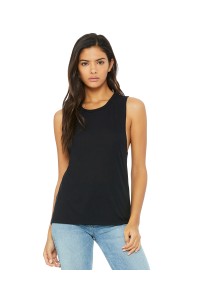 T-shirt muscle à encolure profonde flowy femme