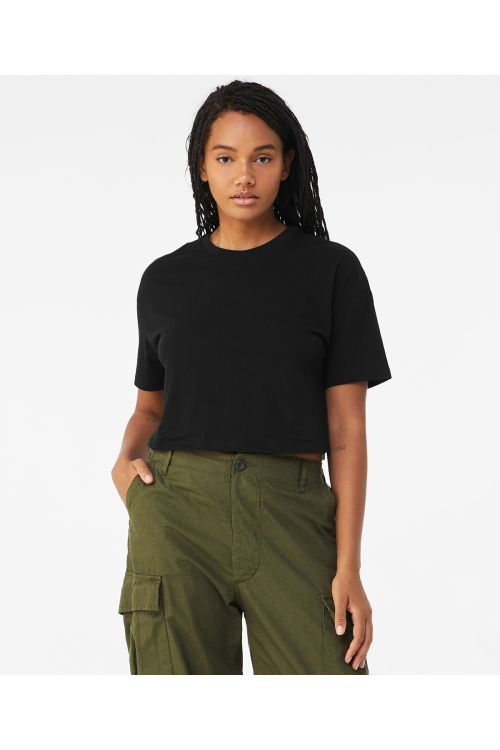 Women's Jersey crop tee