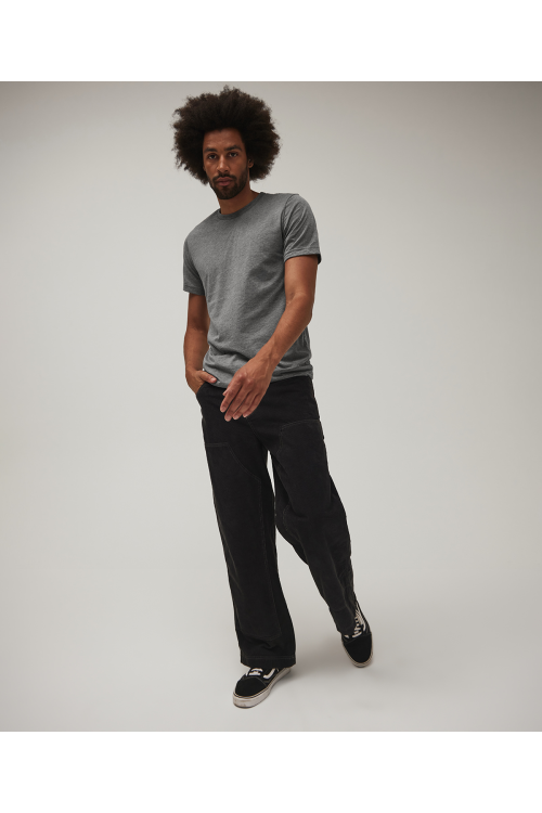 T-shirt col rond unisexe