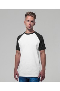T-shirt raglan contrasté