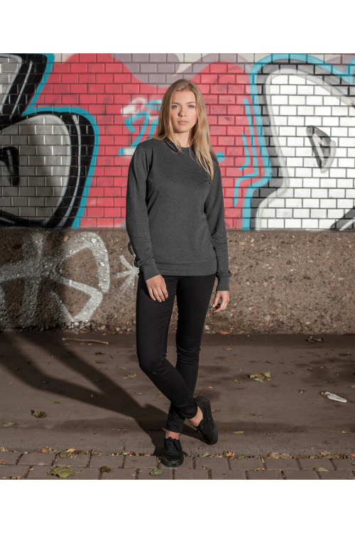 Col rond léger femme