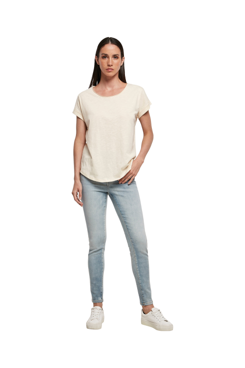 T-shirt Femme long décontracté