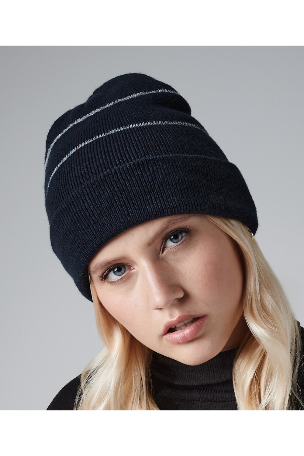 Bonnet en tricot à visibilité renforcée