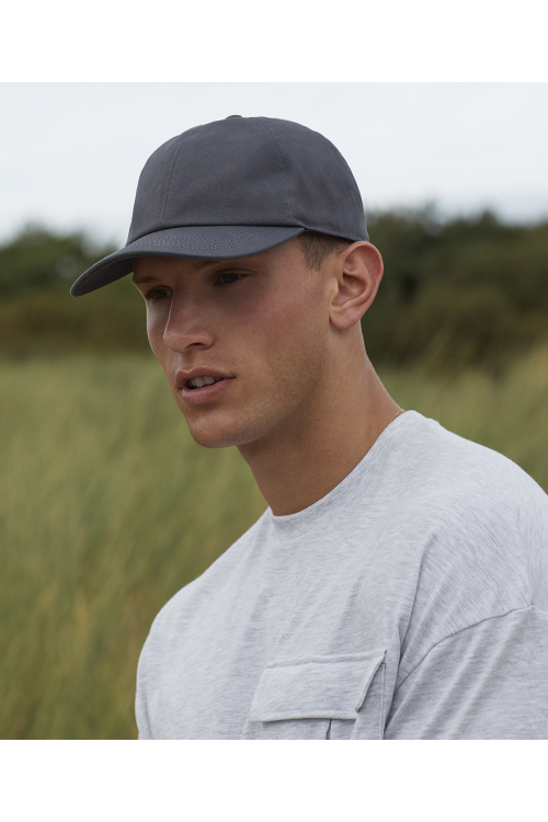 Casquette à 6 panneaux en coton biologique