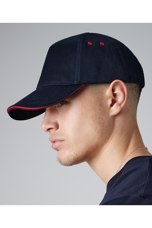 Casquette 5 panneaux à visière sandwich Ultimate