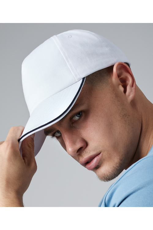 Casquette Authentique à 5 Panneaux - Visière Passepoilée