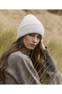 Bonnet Confortable en Maille Côtelée