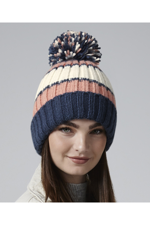 Bonnet Hygge à rayures