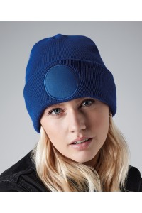 Bonnet à patch rond
