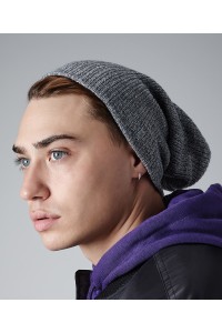 Bonnet long en grosse maille