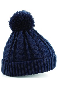 Bonnet snowstar® en tricot torsadé