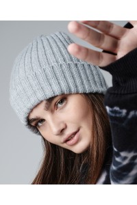 Bonnet en côtelé épais