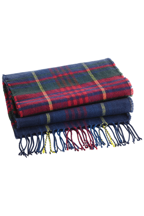 Écharpe à carreaux classique