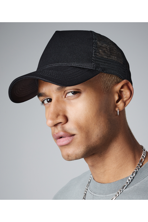Casquette filet réglable à l'arrière en micro-knit