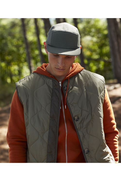 Casquette 5 panneaux en toile