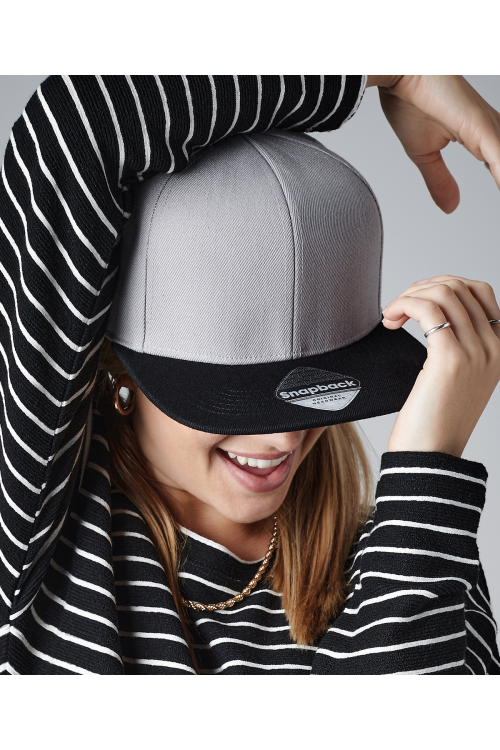 Casquette Originale Réglable à L'arrière à 6 Panneaux et Visière Plate