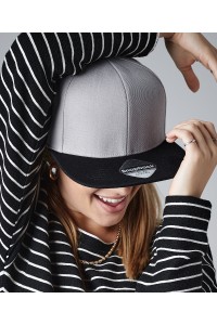 Casquette Originale Réglable à L'arrière à 6 Panneaux et Visière Plate