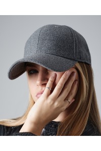 Casquette en laine 6 panneaux Melton