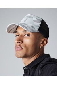 Casquette snapback trucker de camouflage