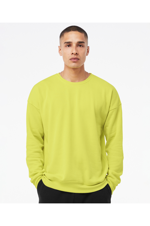 Sweat unisexe col rond manches set-in