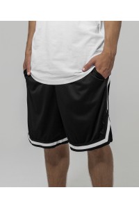 Short bicolore en maille filet